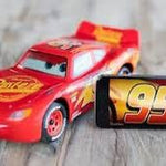 Carro Rayo McQueen A Control Remoto 3D PANTALLA